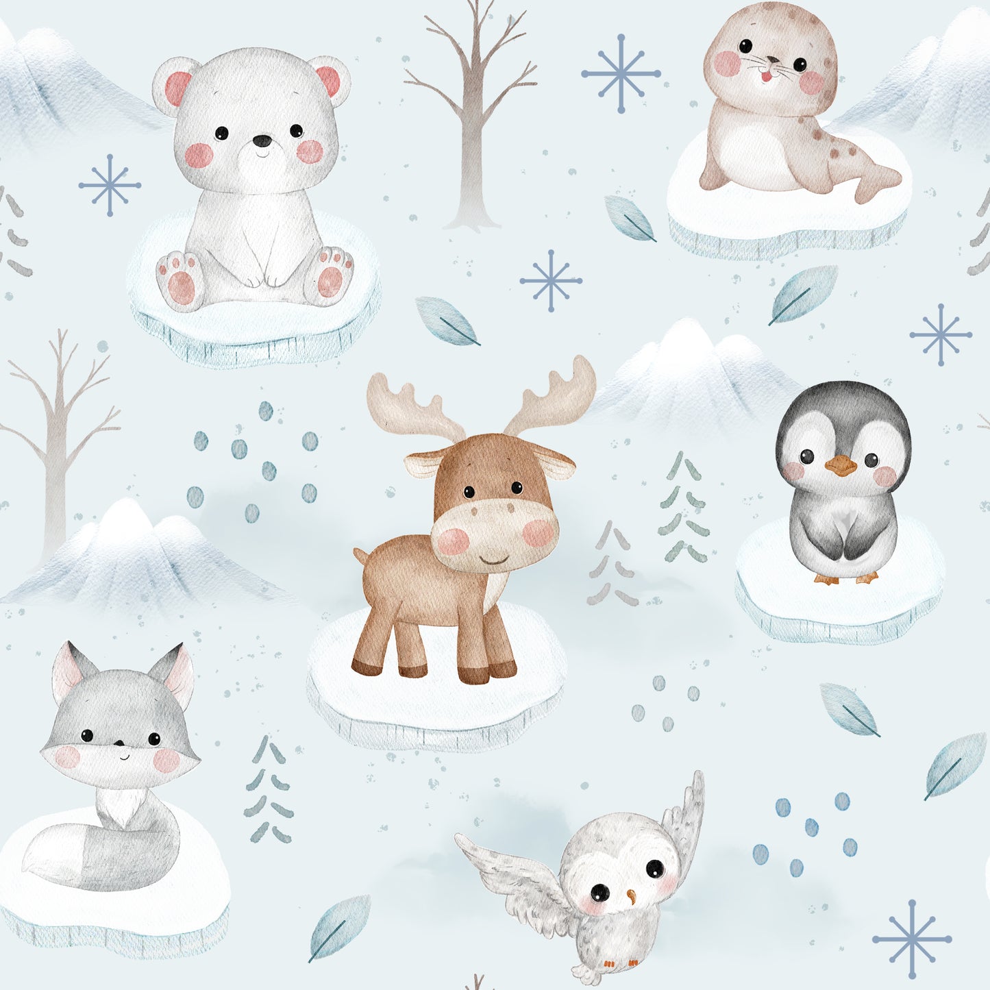 Trikoo: Talvinen metsä