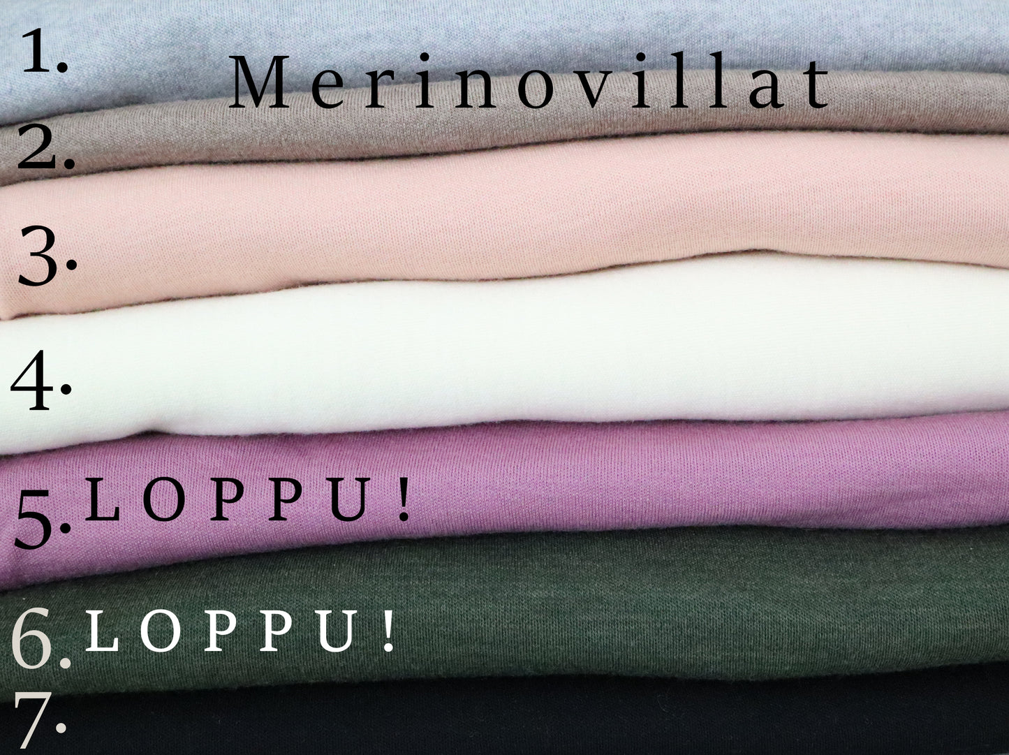 VILJA HANDMADE Merinovillapipo Tupsulla tai Ilman