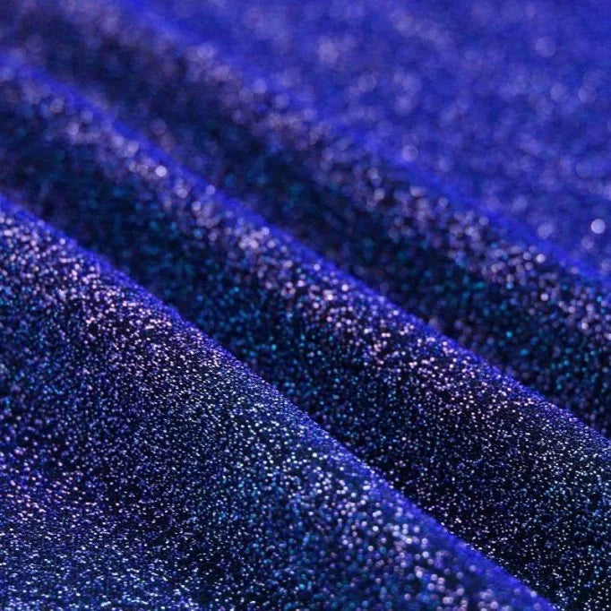 Glittertrikoo: Sininen