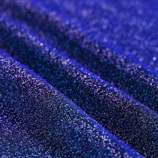 Glittertrikoo: Sininen