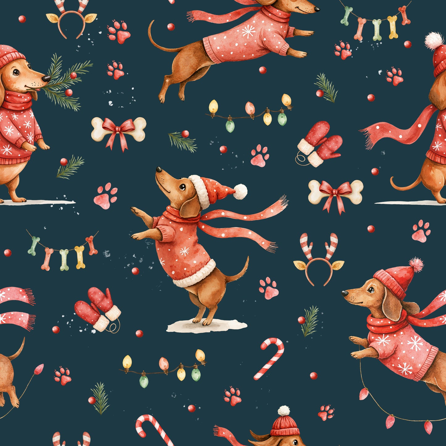 Trikoo: Mäyräkoirien joulu