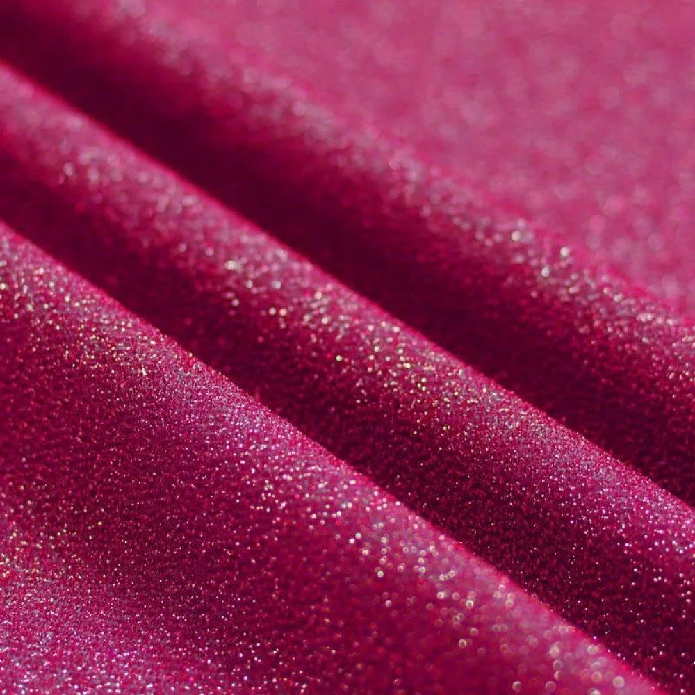 Glittertrikoo: Fuksia