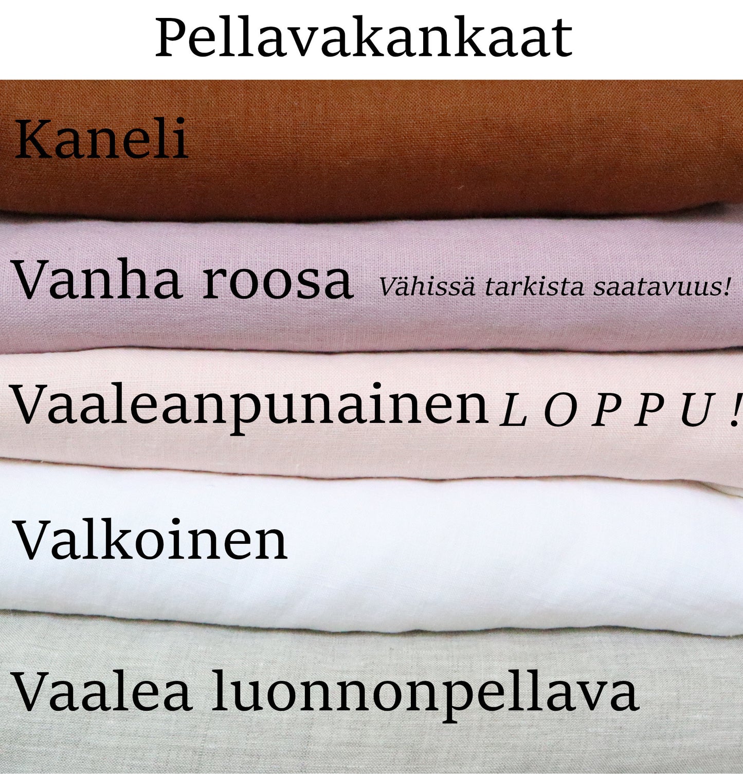 VILJA HANDMADE - Elma Harso- tai Pellavaromper
