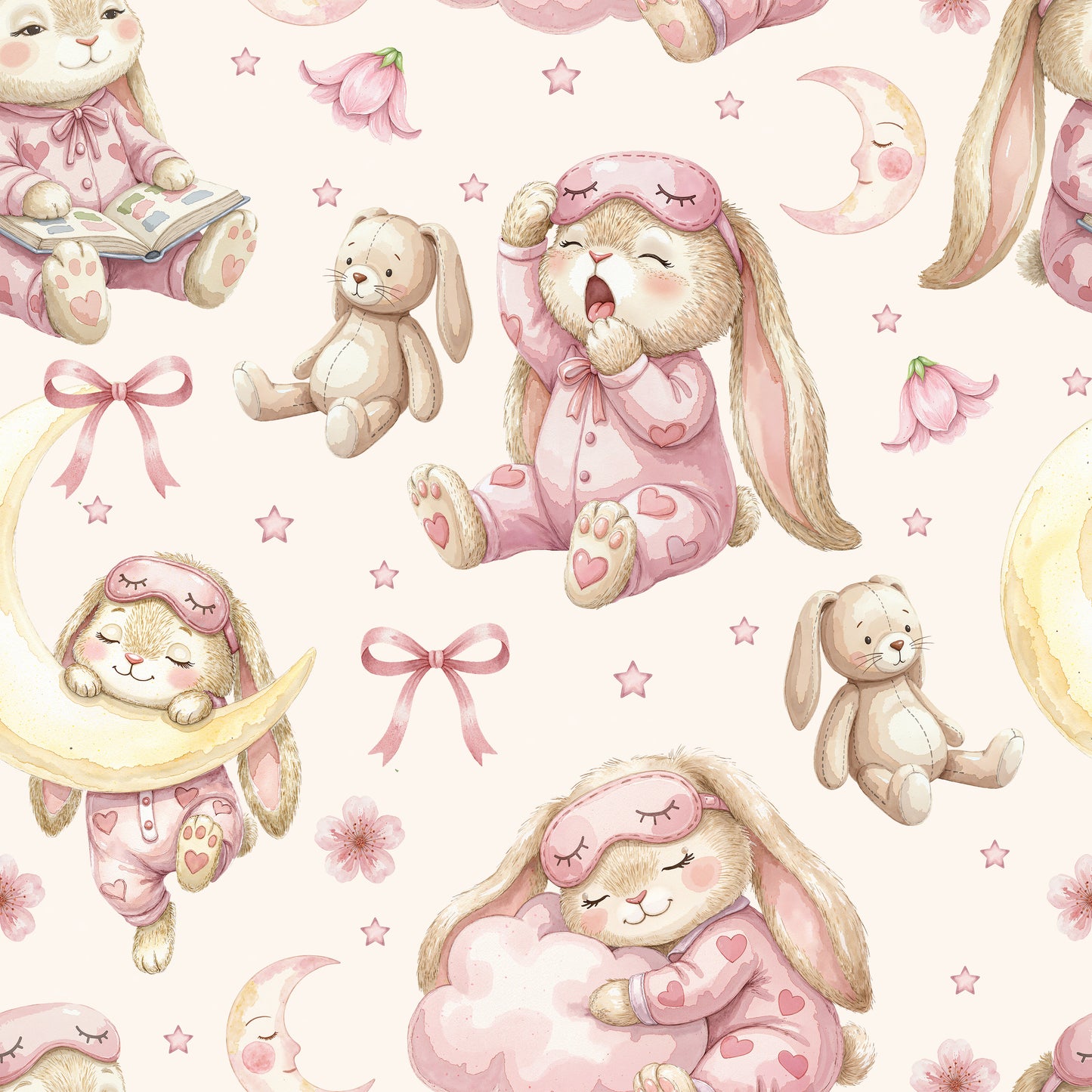 Luomutrikoo 220g: Uniset puput 80cm