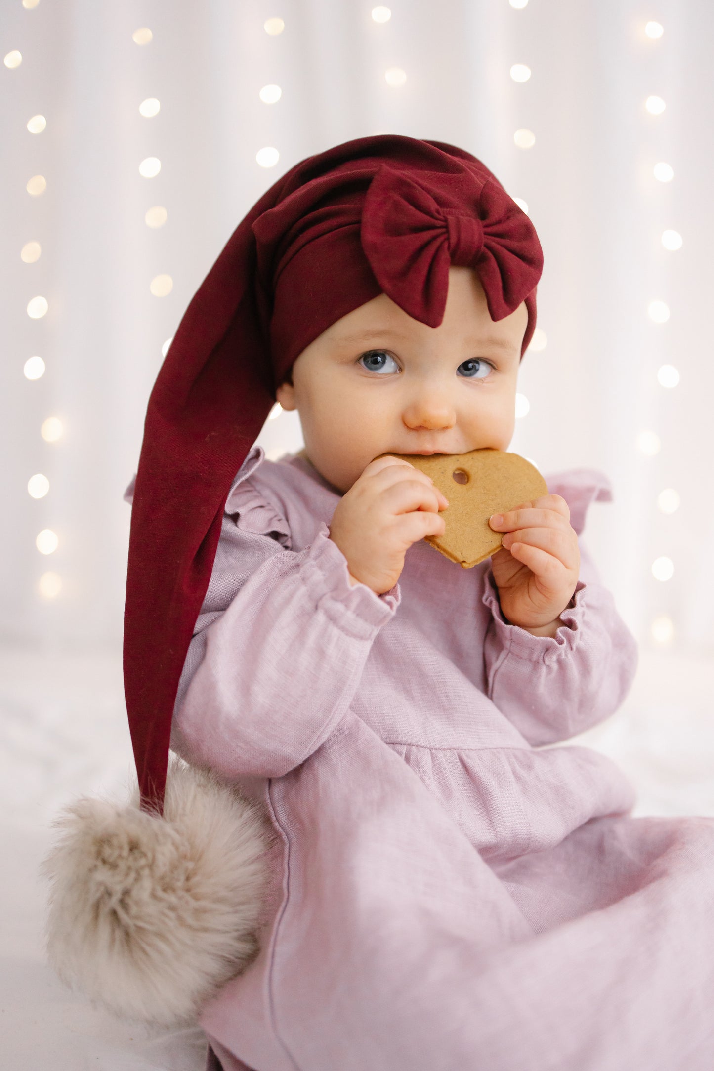 Tonttulakki Viininpunainen 54-57