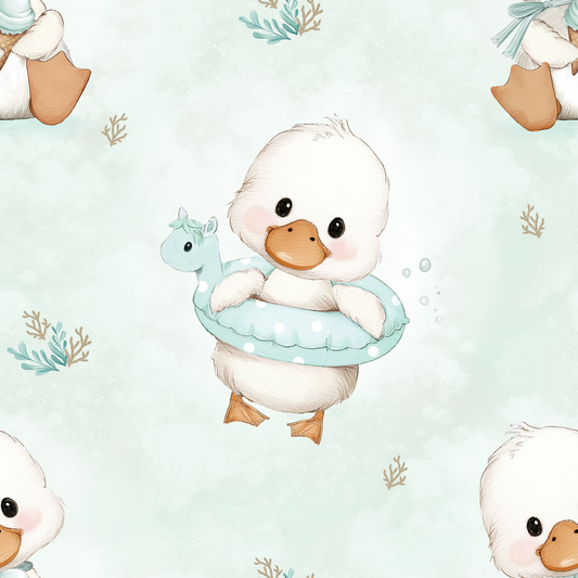 Trikoo 200g: Ankanpoikaset turkoosi