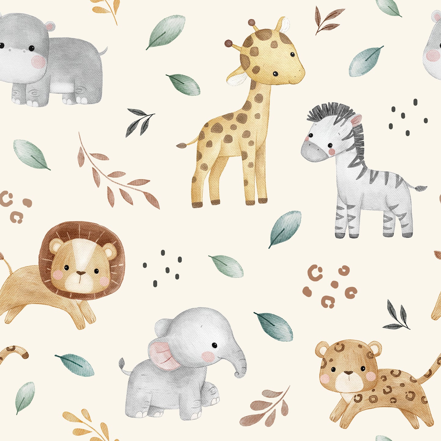 Trikoo 220g: Safarin eläimet