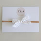 VILJA HANDMADE Rusettipanta Pitsi
