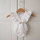 VILJA HANDMADE - Syli Harso- tai Pellavaromper Frilloilla
