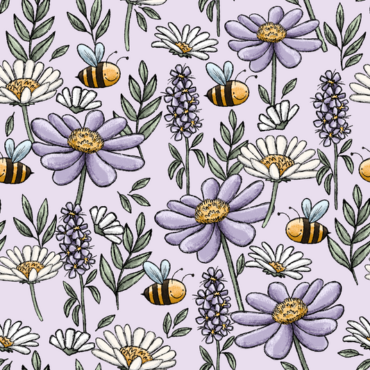 Trikoo 220g: Mehiläiset niityllä