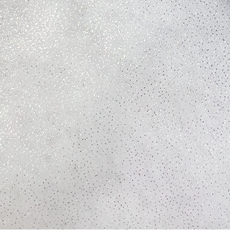 Kimaltava tylli: Valkoinen