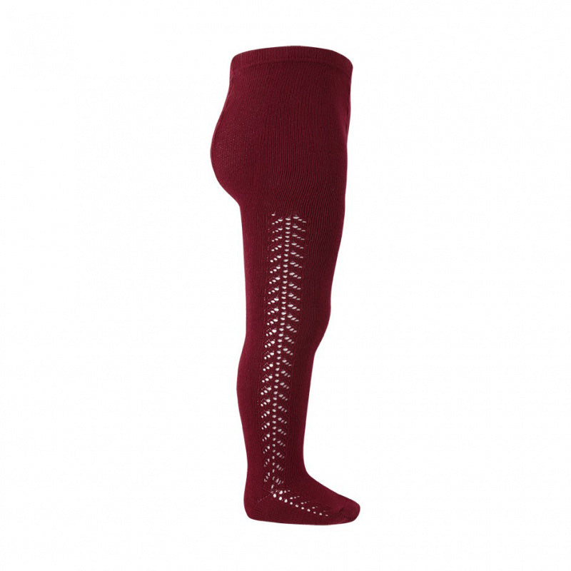 Cóndor Sukkahousut sivupitsillä Burgundy
