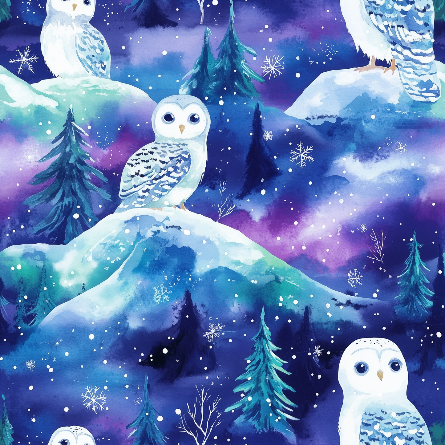 Trikoo: Pöllöt tunturilla