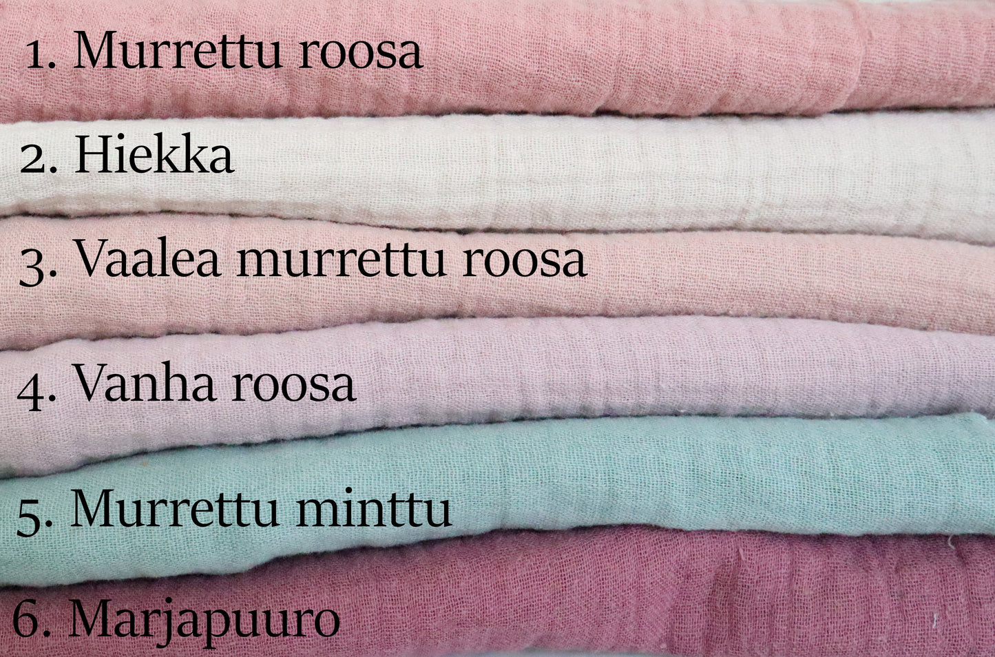 VILJA HANDMADE Harsorusetti Eden